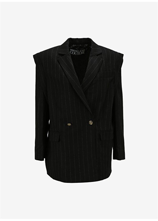 Versace Jeans Couture Normal Siyah Kadın Ceket 75HAQ700 1