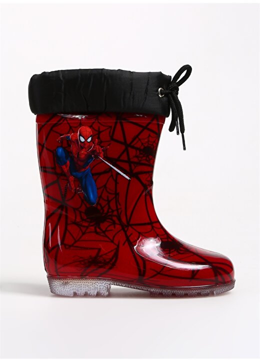 Spider Man Kırmızı Bebek Yağmur Botu 3F SETH.P3PR 1