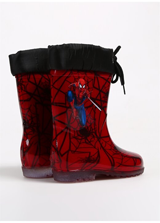 Spider Man Kırmızı Bebek Yağmur Botu 3F SETH.P3PR 3
