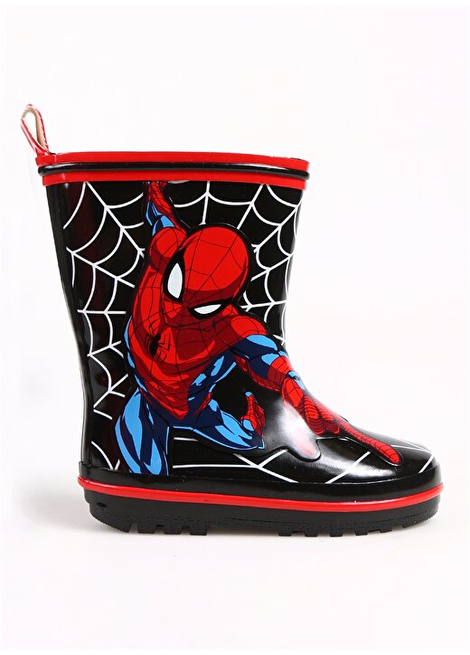 Spider Man Kauçuk Siyah Erkek Çocuk Yağmur Botu 3F SIPTA.P3PR 1