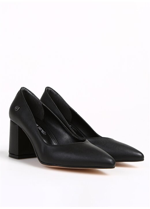 Pierre Cardin Siyah Kadın Topuklu Ayakkabı PC-50177 2