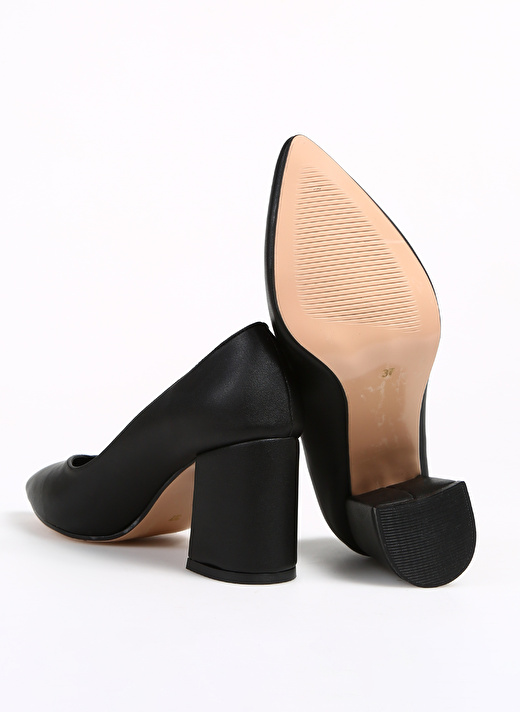 Pierre Cardin Siyah Kadın Topuklu Ayakkabı PC-50177  4