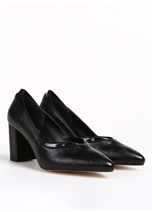 Pierre Cardin Siyah Kadın Topuklu Ayakkabı PC-51199 2