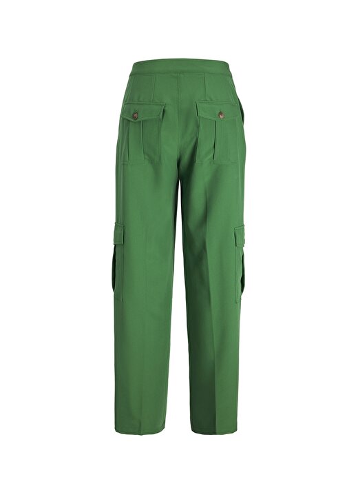 JJXX Orta Bel Rahat Yeşil Kadın Pantolon JXMARY CARGO MW PANT PNT NOOS 4