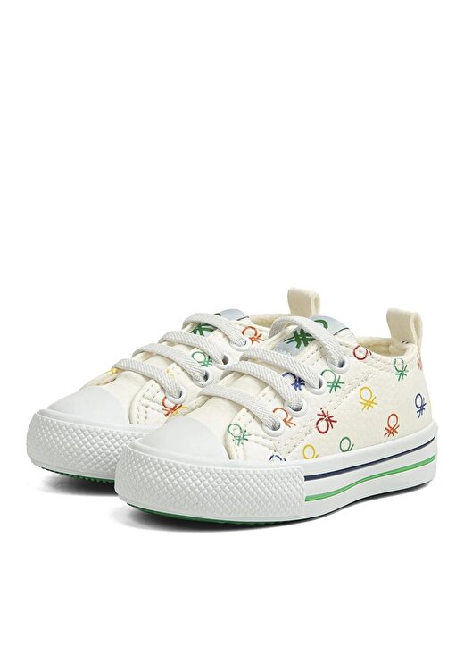 Benetton Beyaz Bebek Sneaker BN-30794 Beyaz 4