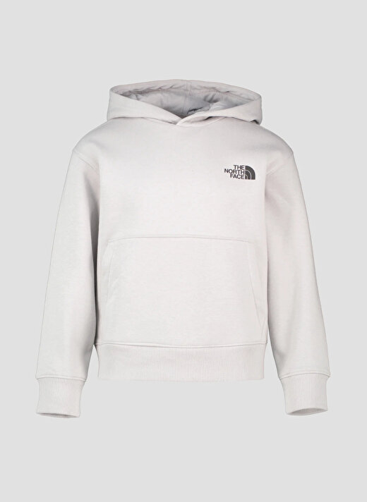 The North Face Erkek Çocuk Gri Sweatshırt NF0A8599A911 B MOUNTAIN LINE HOODIE 1