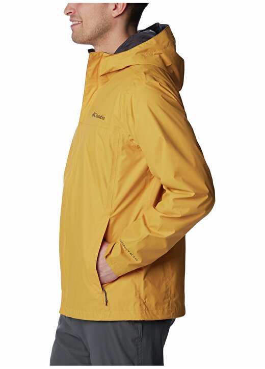 Columbia Koyu Sarı Erkek Kapüşon Yaka Yağmurluk 1533891756_RM2433 3