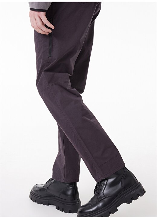 Wrangler Normal Bel Regular Fit Antrasit Erkek Chino Pantolon WA1XFC003 Sustainable Chino Pant 4
