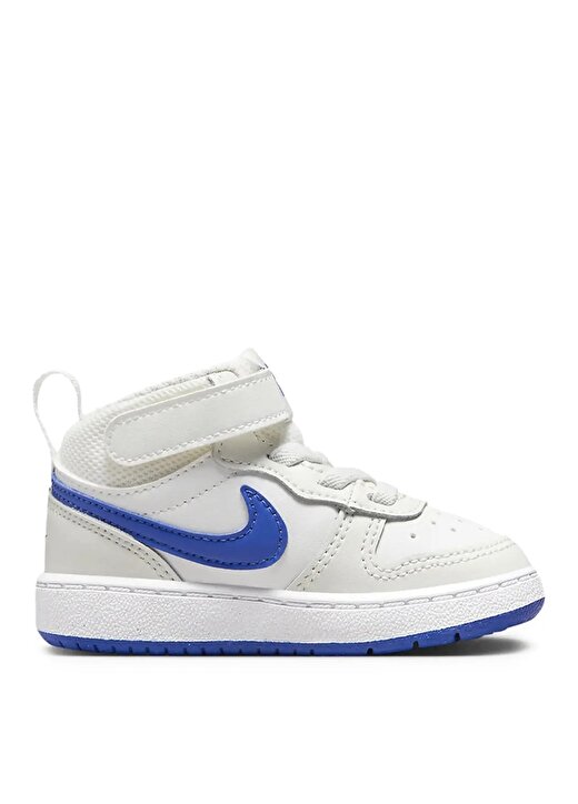Nike Çocuk Beyaz Yürüyüş Ayakkabısı CD7784-113 COURT BOROUGH MID 2 (TDV 1