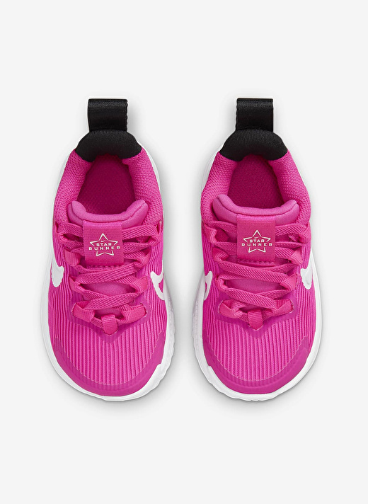 Nike Bebek Kırmızı - Pembe Yürüyüş Ayakkabısı DX7616-601 NIKE STAR RUNNER 4 NN (T    4