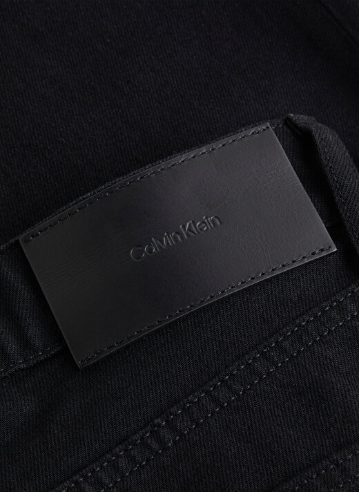 Calvin Klein Normal Bel Normal Paça Slim Fit Siyah Erkek Denim Pantolon K10K1112391BY 3