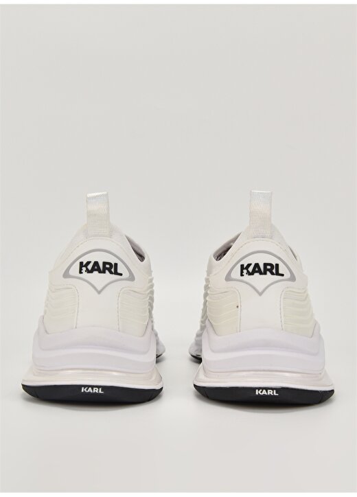 KARL LAGERFELD Beyaz Erkek Sneaker LUX FINESSE Plexikonic Pull On 4