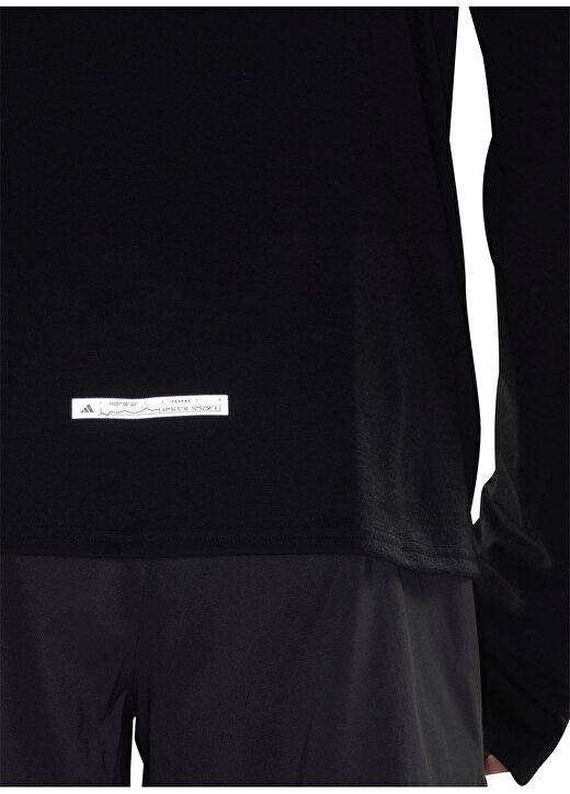 Adidas Siyah Erkek Yuvarlak Yaka Uzun Kollu T-Shirt IB6390 ULT CTE MERINOL BLA 3