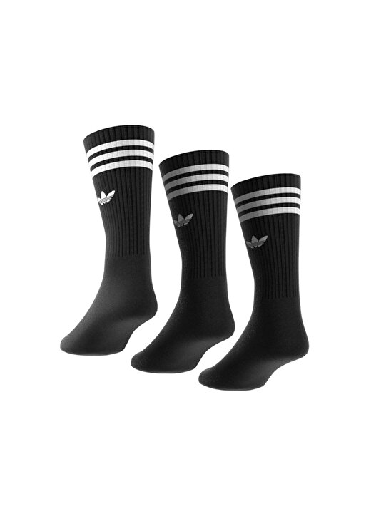 Adidas Siyah Unisex 3Lü Spor Çorap IL5015 HIGH CREW SOCK BLA 3