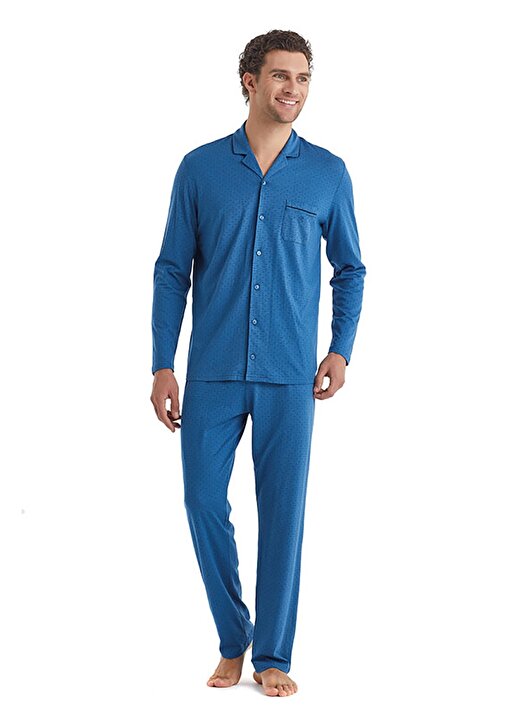 Blackspade İndigo Erkek Pijama Takımı 40084 3