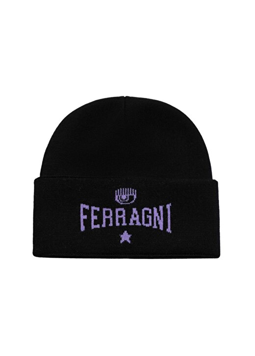 Chiara Ferragni Siyah Kadın Şapka 75SBZK34 1