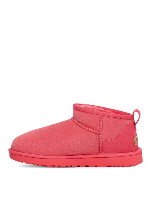 Ugg Süet + Deri Pembe Kadın Bot W CLASSIC ULTRA MINI 1116109 2