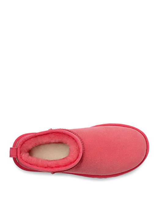 Ugg Süet + Deri Pembe Kadın Bot W CLASSIC ULTRA MINI 1116109 4