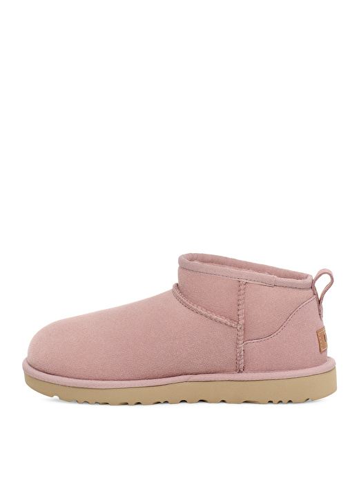 Ugg Süet + Deri Açık Pembe Kadın Bot W CLASSIC ULTRA MINI 1116109 3