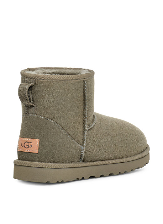 Ugg Süet + Deri Haki Kadın Bot W CLASSIC MINI II 1016222 4