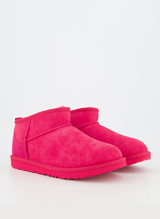 Ugg Fuşya Kız Çocuk Bot 1130750K K CLASSIC ULTRA MINI 2