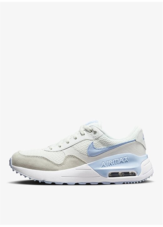 Nike Çocuk Beyaz - Mavi Yürüyüş Ayakkabısı DQ0284-111 AIR MAX SYSTM GS 2