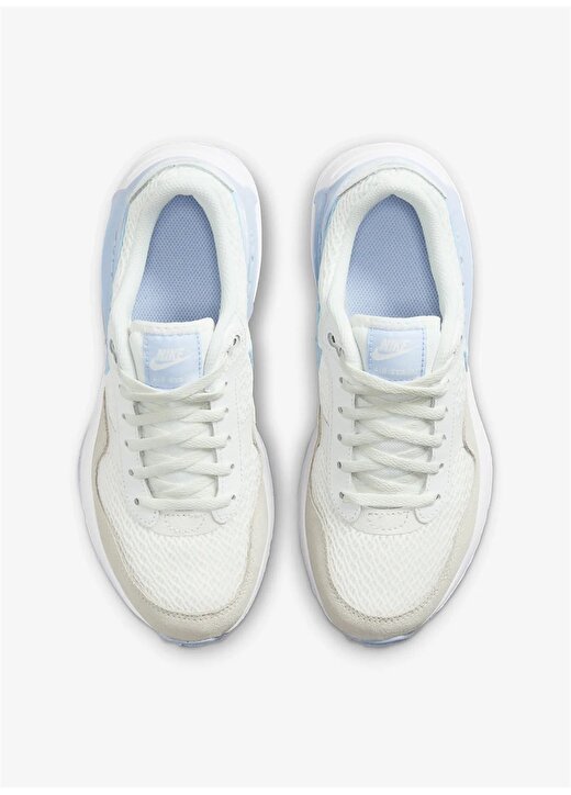 Nike Çocuk Beyaz - Mavi Yürüyüş Ayakkabısı DQ0284-111 AIR MAX SYSTM GS 4