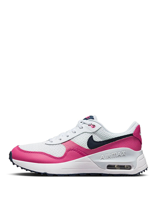 Nike Çocuk Beyaz - Pembe Yürüyüş Ayakkabısı DQ0284-110 AIR MAX SYSTM GS    2