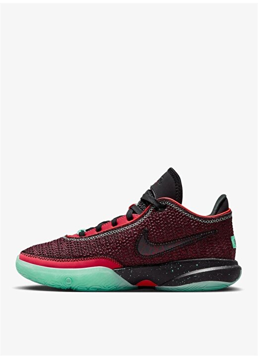 Nike Çocuk Siyah - Kırmızı Basketbol Ayakkabısı FB8974-600 LEBRON XX SE GS 2
