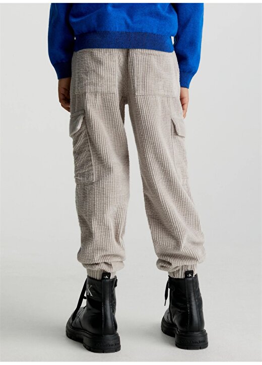 Calvin Klein Bej Erkek Çocuk Pantolon IB0IB01901PEE 2