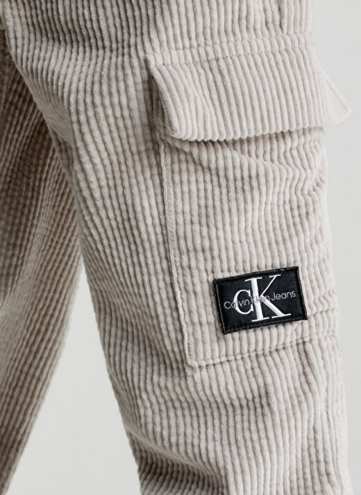 Calvin Klein Bej Erkek Çocuk Pantolon IB0IB01901PEE 3