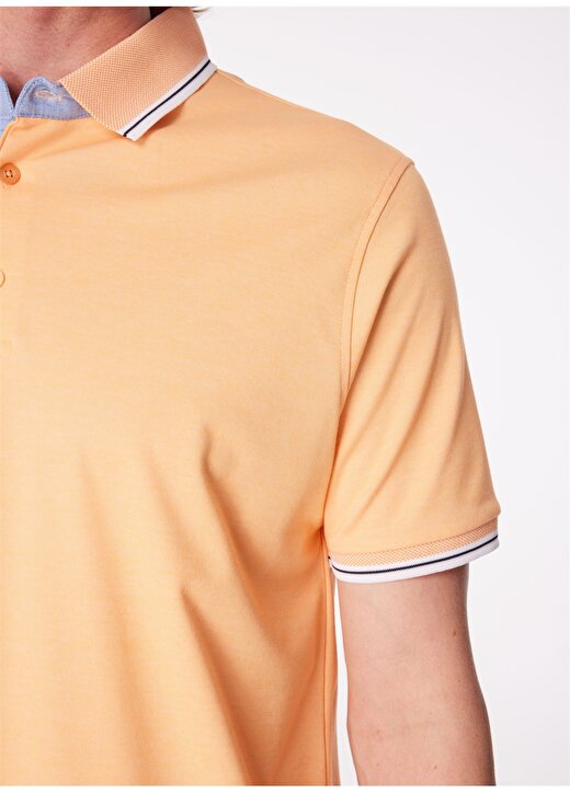 Fabrika Comfort Düz Somon Erkek Polo T-Shirt CM DS 01 02 4