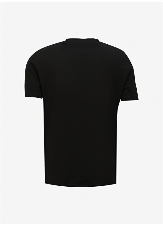Armani Exchange Bisiklet Yaka Baskılı Siyah Erkek T-Shirt 8NZTPA 62AA BLACK/DARK SLATE 2
