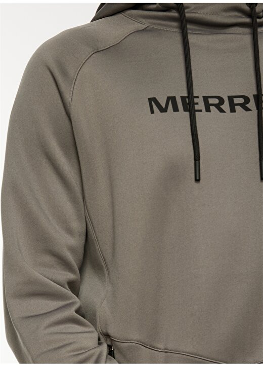 Merrell Gri Erkek Kapüşon Yaka Sweatshirt M23searchsearch 4