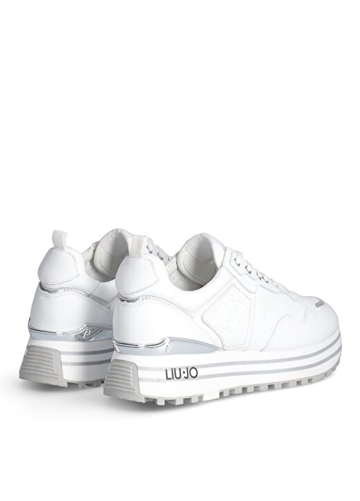 Lıu Jo Beyaz Kadın Deri Sneaker LIUJO MAXI WONDER 01 3