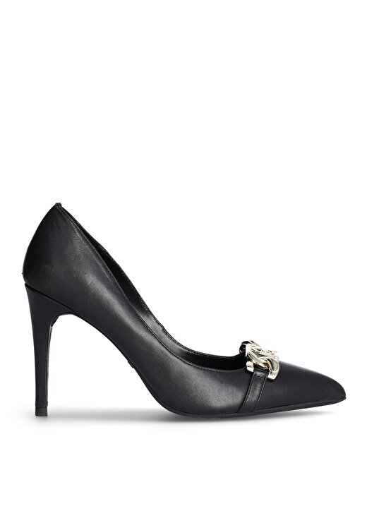 Lıu Jo Siyah Kadın Deri Topuklu Ayakkabı VICKIE 146 1