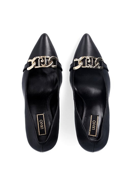Lıu Jo Siyah Kadın Deri Topuklu Ayakkabı VICKIE 146 4