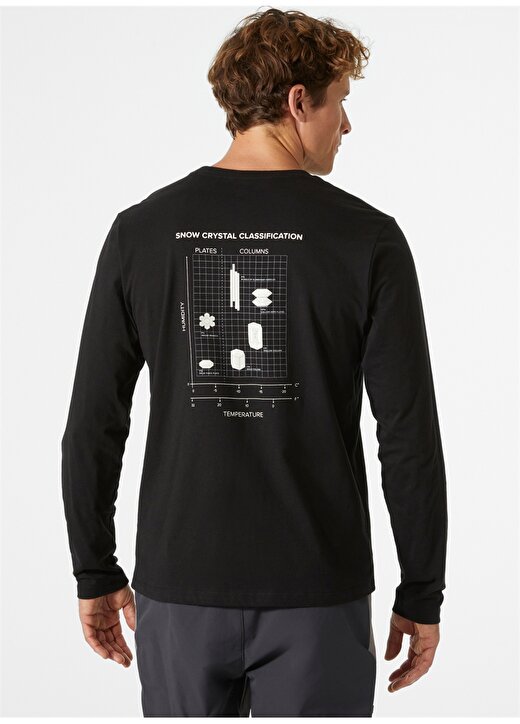 Helly Hansen Siyah Erkek T-Shirt HHA.63259 F2F ORGANIC 2