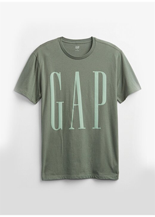 Gap Bisiklet Yaka Baskılı Beyaz Erkek T-Shirt 499950 4