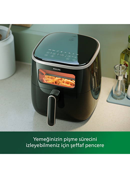 Philips Airfryer Xl Hd9257/80 3000 Serisi 5.6 Lt Yağsız Fritöz 2