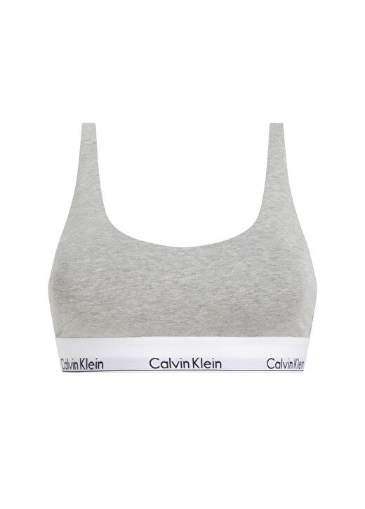 Calvin Klein Açık Gri Bralet Sütyen 000QF7586E 1