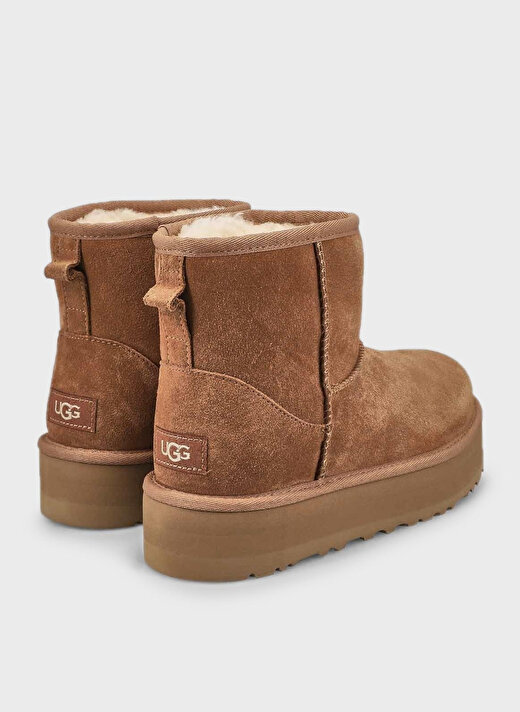 Ugg Süet Taba Kız Çocuk Bot 1143700K Classic Mini Platform 4