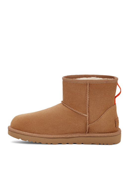 Ugg Süet Taba Kadın Bot MINI UGG SIDE LOGO1144057 3