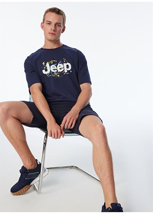 Jeep Lacivert Erkek T-Shirt C4SM-TST4540 1