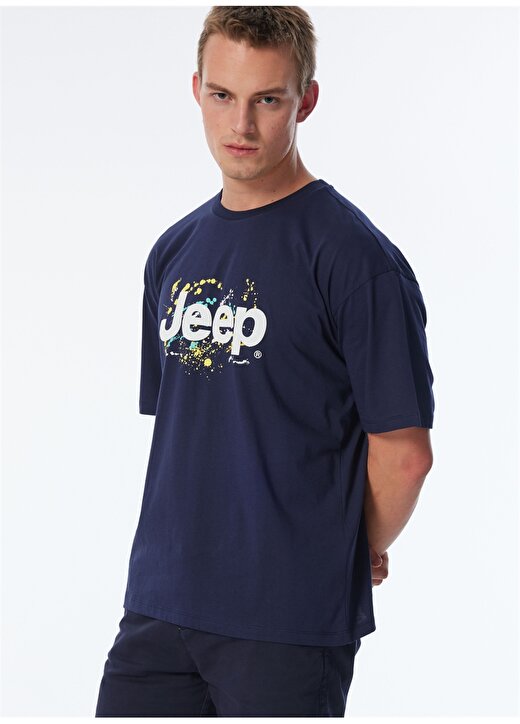 Jeep Lacivert Erkek T-Shirt C4SM-TST4540 4