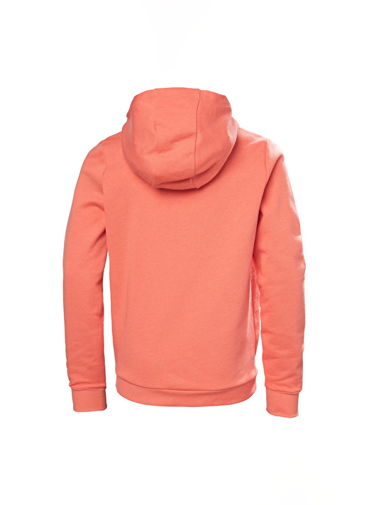 Helly Hansen Düz Kız Çocuk Pembe Sweatshırt HHA.41677 JR LOGO HOODIE 2.0 2