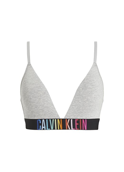 Calvin Klein Gri - Çok Renkli Balenli Sütyen 000QF7830E 1