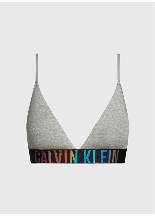 Calvin Klein Gri - Çok Renkli Balenli Sütyen 000QF7830E 2