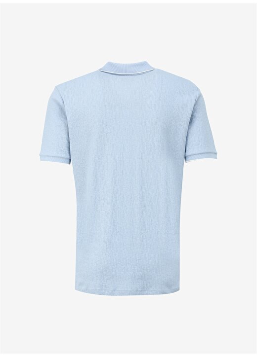 Fabrika Comfort Mavi Erkek Polo Yaka Regular Fit Polo T-Shirt CM SERIUS 2