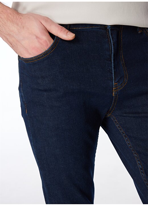 Fabrika Lacivert Erkek Skinny Fit Denim Pantolon F4SM-PNT 106 4
